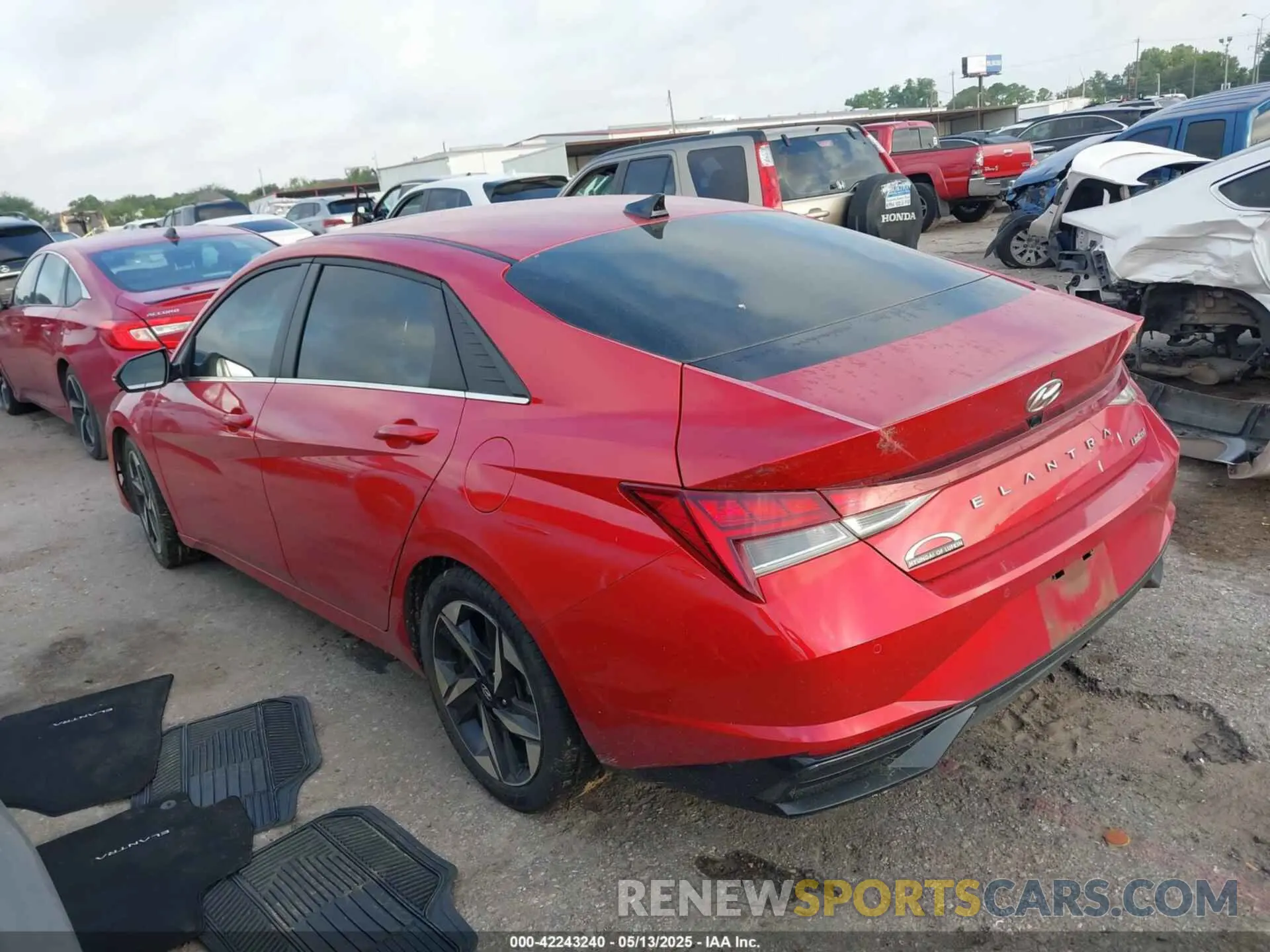 3 Photograph of a damaged car 5NPLP4AG1MH026157 HYUNDAI ELANTRA 2021