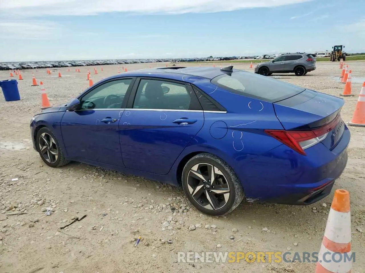 2 Photograph of a damaged car 5NPLP4AG2MH025812 HYUNDAI ELANTRA 2021