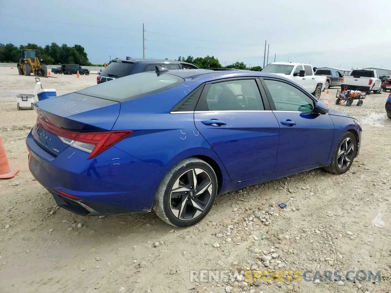 3 Photograph of a damaged car 5NPLP4AG2MH025812 HYUNDAI ELANTRA 2021