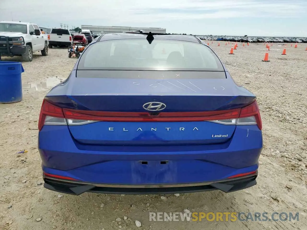 6 Photograph of a damaged car 5NPLP4AG2MH025812 HYUNDAI ELANTRA 2021