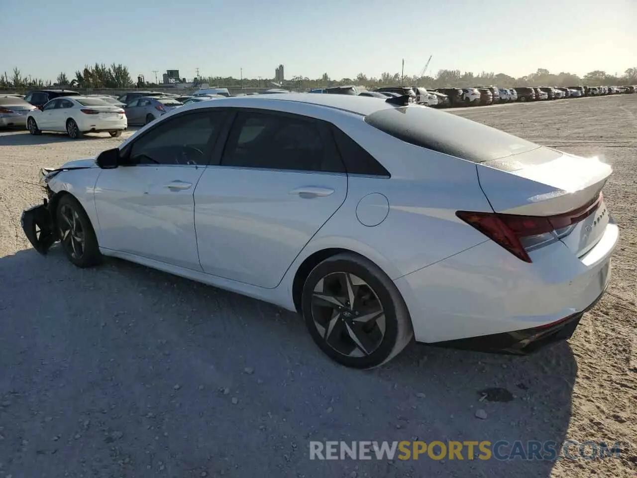 2 Photograph of a damaged car 5NPLP4AG3MH026273 HYUNDAI ELANTRA 2021