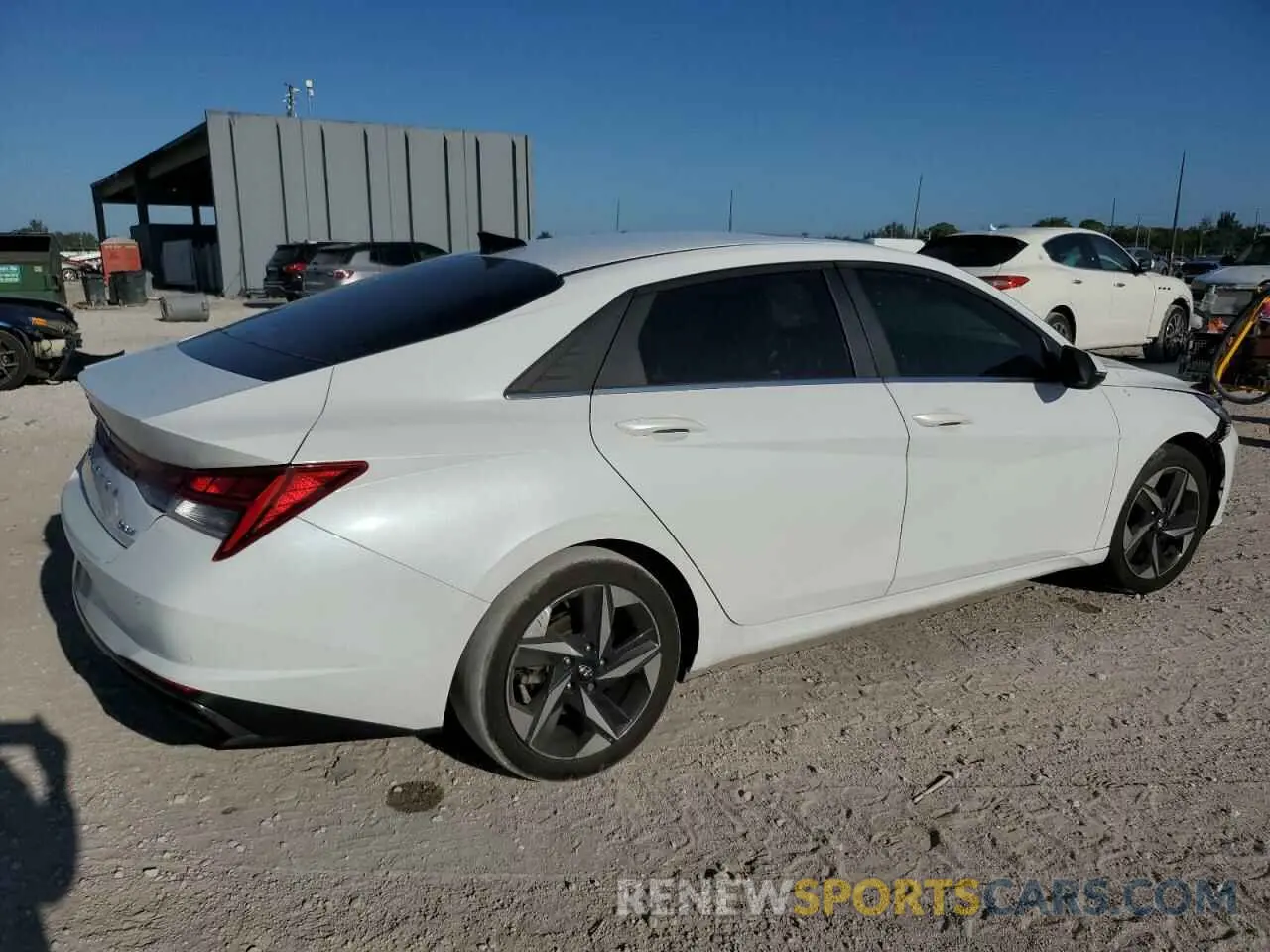 3 Photograph of a damaged car 5NPLP4AG3MH026273 HYUNDAI ELANTRA 2021