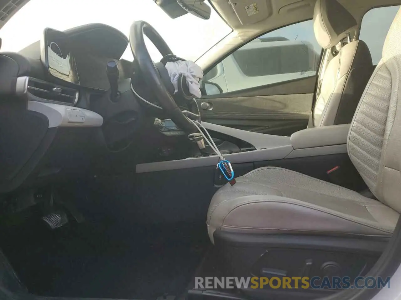 7 Photograph of a damaged car 5NPLP4AG3MH026273 HYUNDAI ELANTRA 2021