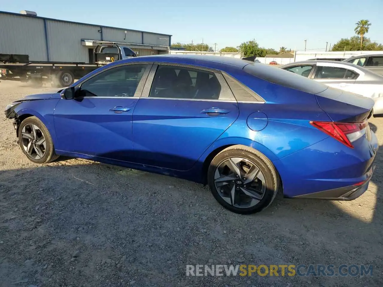 2 Photograph of a damaged car 5NPLP4AG3MH037208 HYUNDAI ELANTRA 2021
