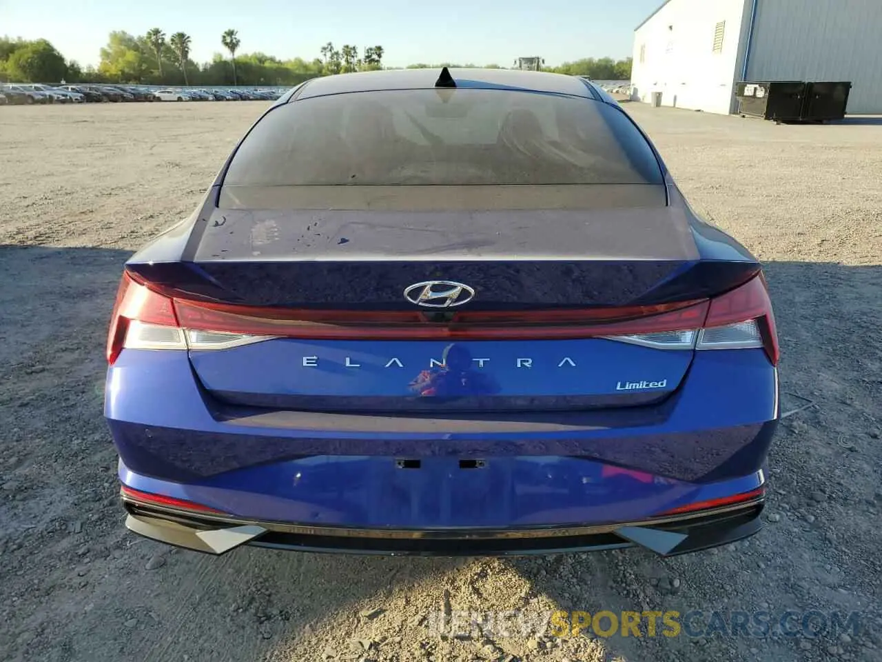 6 Photograph of a damaged car 5NPLP4AG3MH037208 HYUNDAI ELANTRA 2021