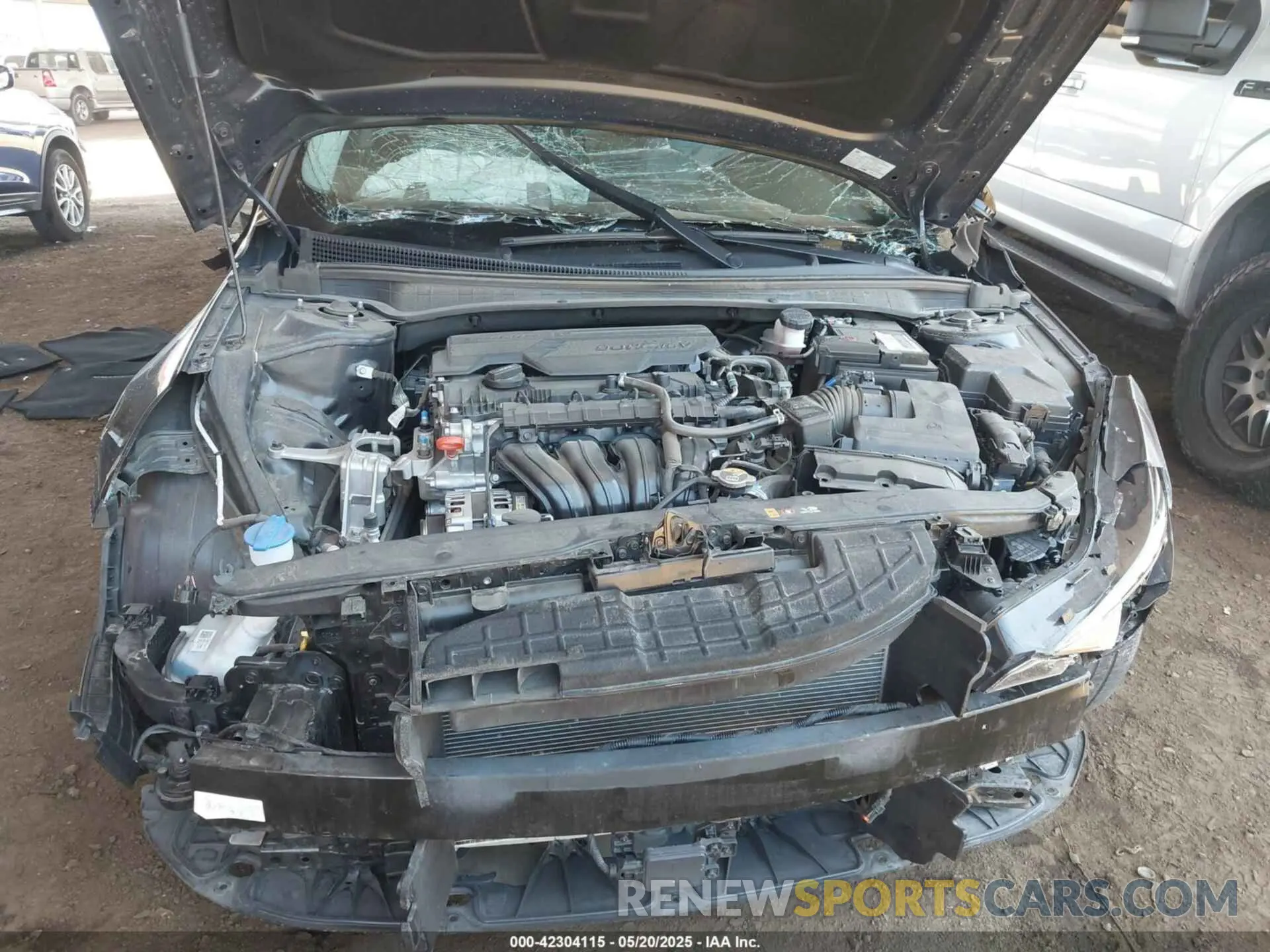 10 Photograph of a damaged car 5NPLP4AG4MH008901 HYUNDAI ELANTRA 2021