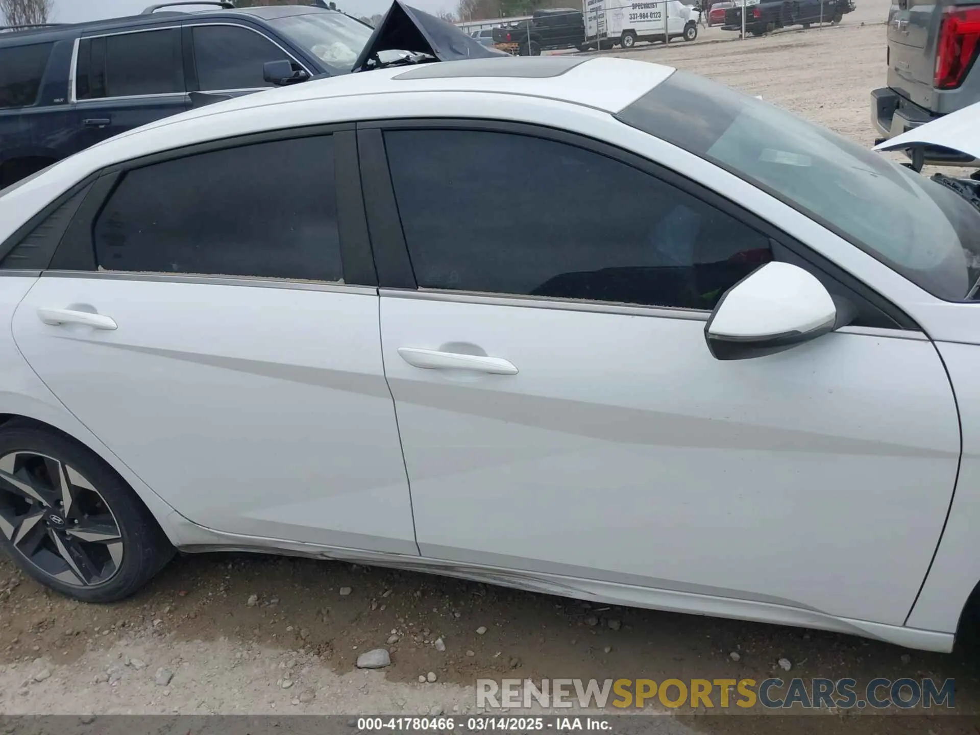 14 Photograph of a damaged car 5NPLP4AG4MH017887 HYUNDAI ELANTRA 2021