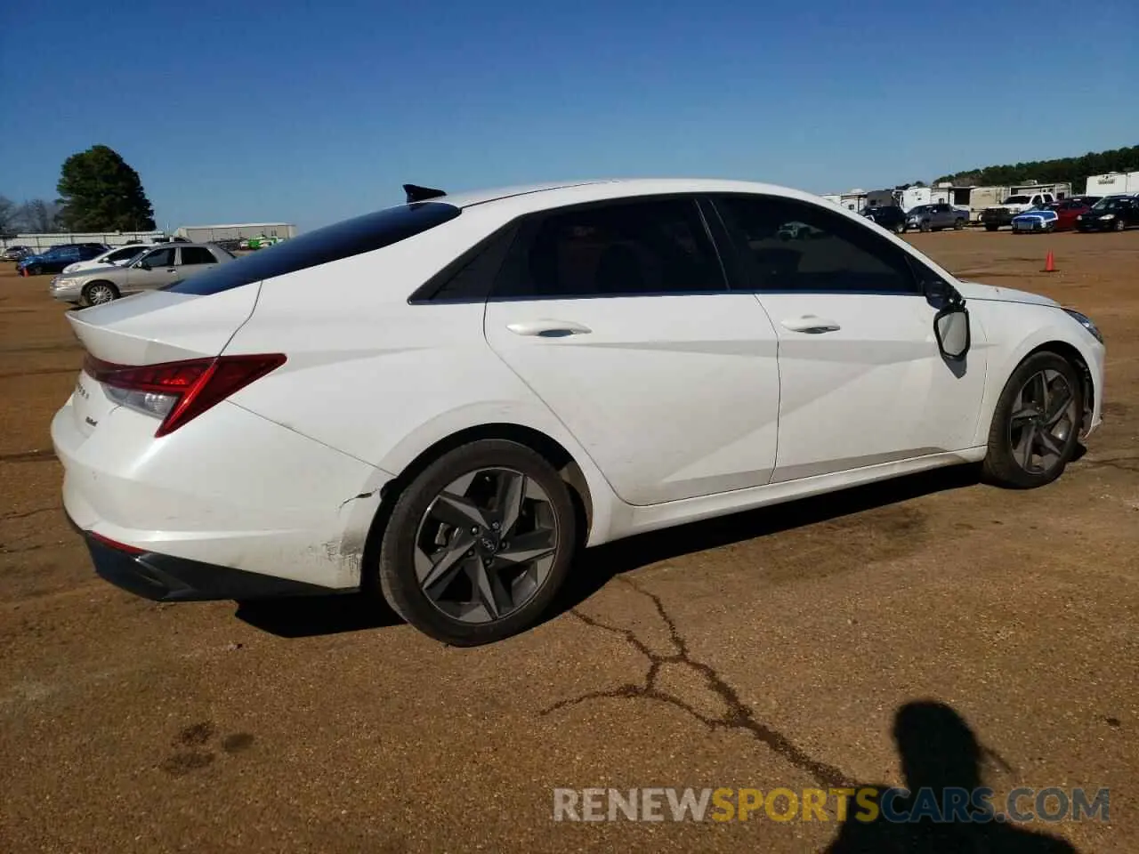3 Photograph of a damaged car 5NPLP4AG5MH032334 HYUNDAI ELANTRA 2021