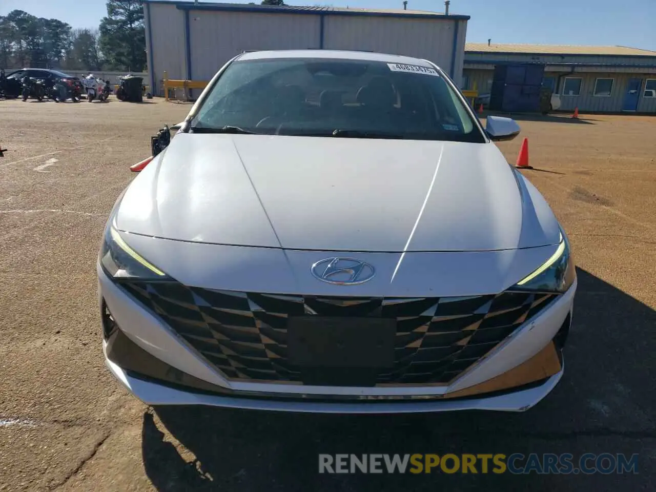 5 Photograph of a damaged car 5NPLP4AG5MH032334 HYUNDAI ELANTRA 2021