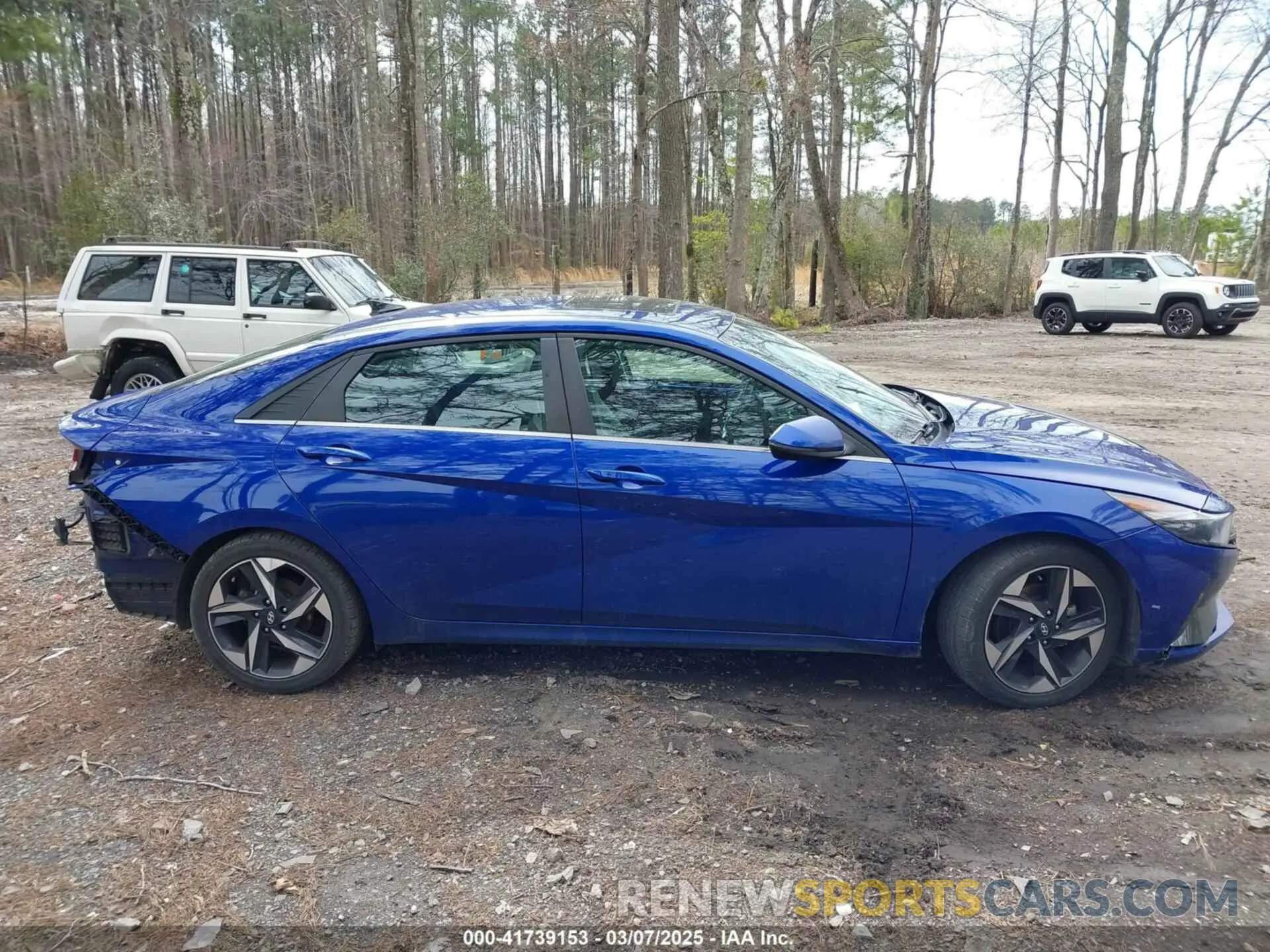 14 Photograph of a damaged car 5NPLP4AG6MH025053 HYUNDAI ELANTRA 2021