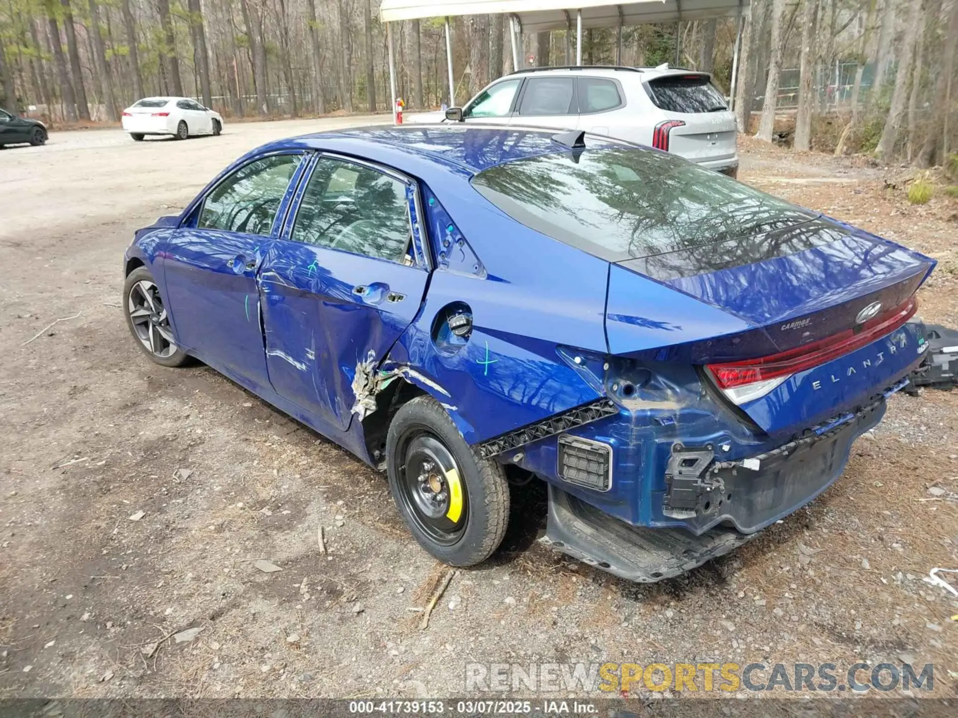 3 Photograph of a damaged car 5NPLP4AG6MH025053 HYUNDAI ELANTRA 2021