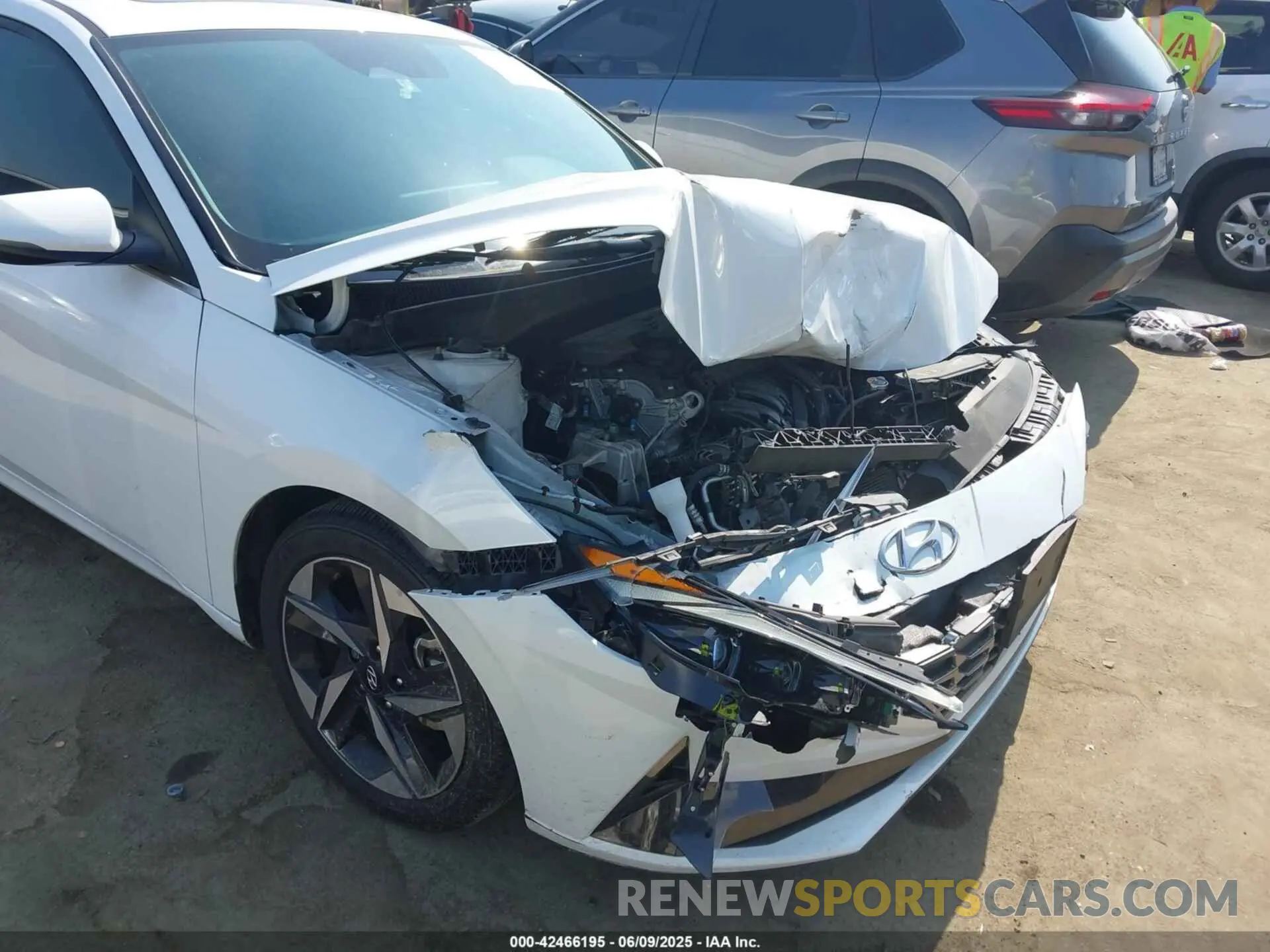 6 Photograph of a damaged car 5NPLP4AG9MH012913 HYUNDAI ELANTRA 2021