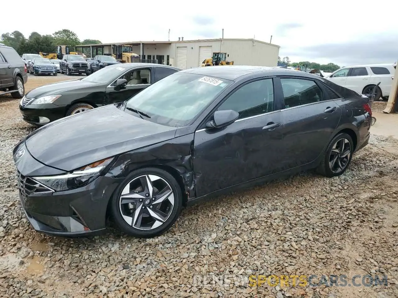 1 Photograph of a damaged car 5NPLP4AG9MH020025 HYUNDAI ELANTRA 2021