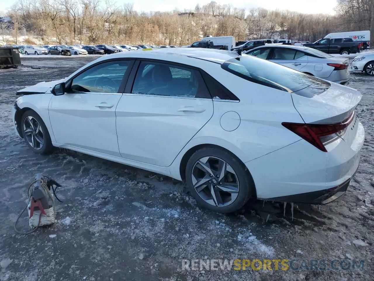 2 Photograph of a damaged car 5NPLP4AG9MH031719 HYUNDAI ELANTRA 2021