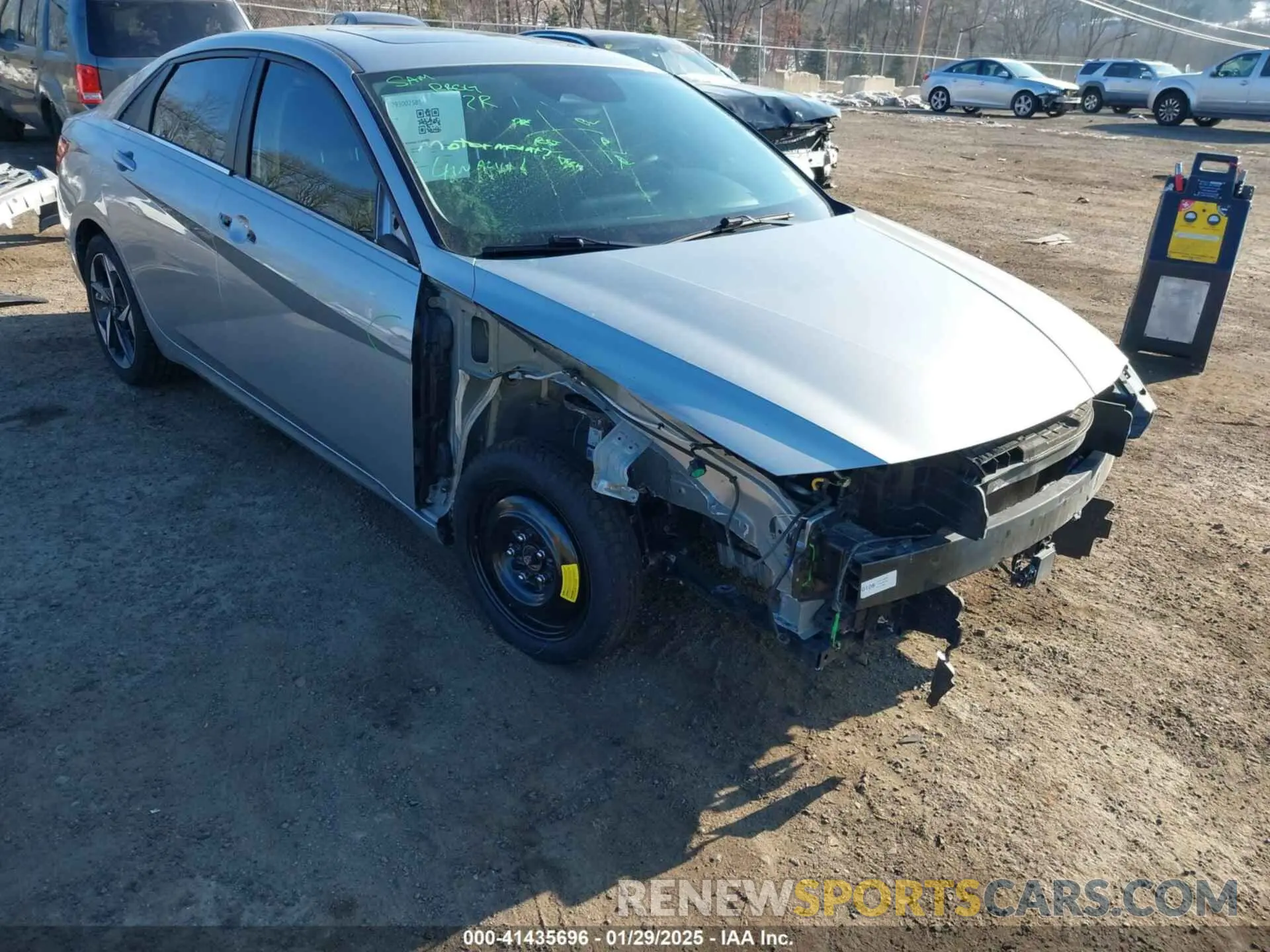 6 Photograph of a damaged car 5NPLP4AGXMH029977 HYUNDAI ELANTRA 2021