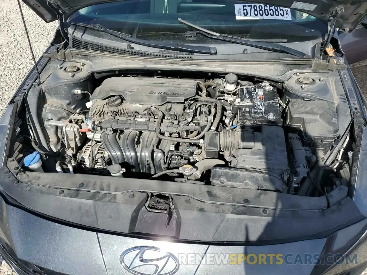 11 Photograph of a damaged car 5NPLS4AG1MH000818 HYUNDAI ELANTRA 2021