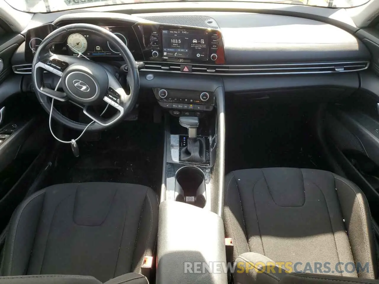 8 Photograph of a damaged car 5NPLS4AG1MH000818 HYUNDAI ELANTRA 2021