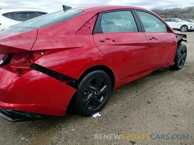 14 Photograph of a damaged car 5NPLS4AG1MH016758 HYUNDAI ELANTRA 2021