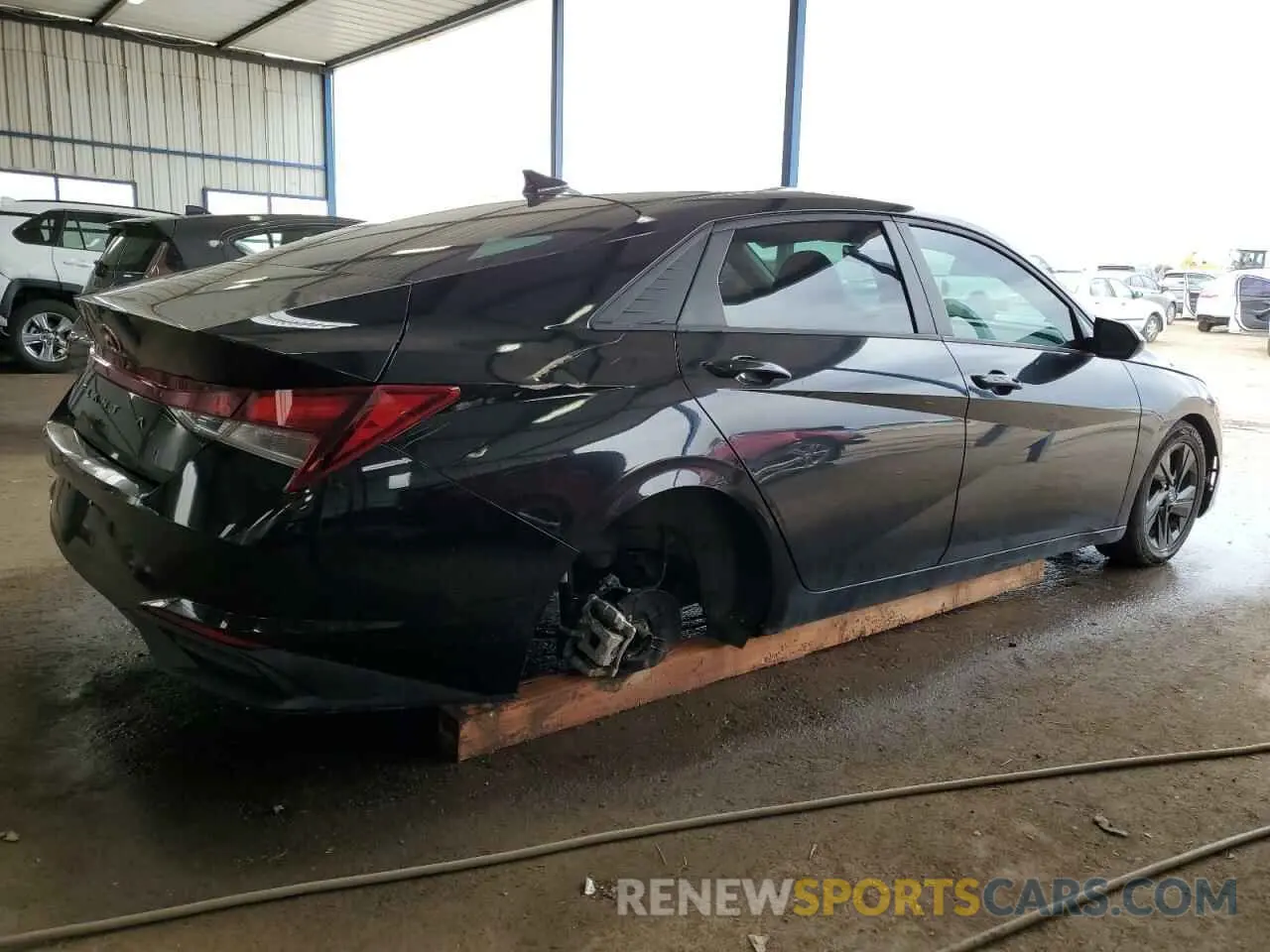 3 Photograph of a damaged car 5NPLS4AG1MH048142 HYUNDAI ELANTRA 2021