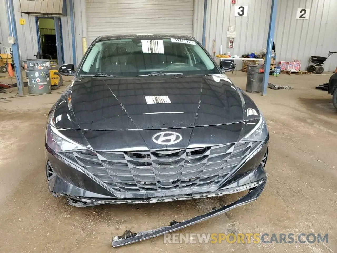 5 Photograph of a damaged car 5NPLS4AG1MH048142 HYUNDAI ELANTRA 2021