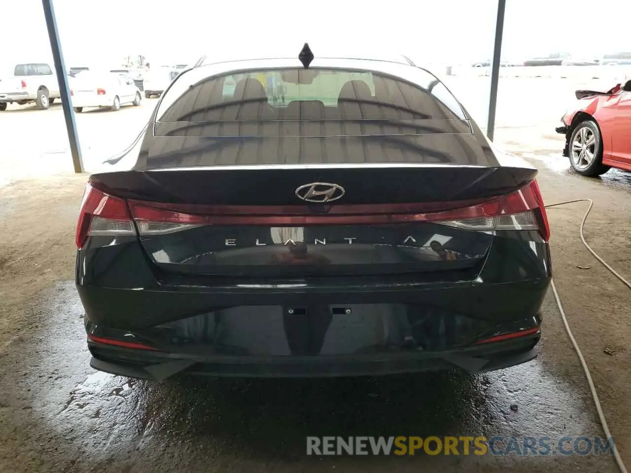 6 Photograph of a damaged car 5NPLS4AG1MH048142 HYUNDAI ELANTRA 2021