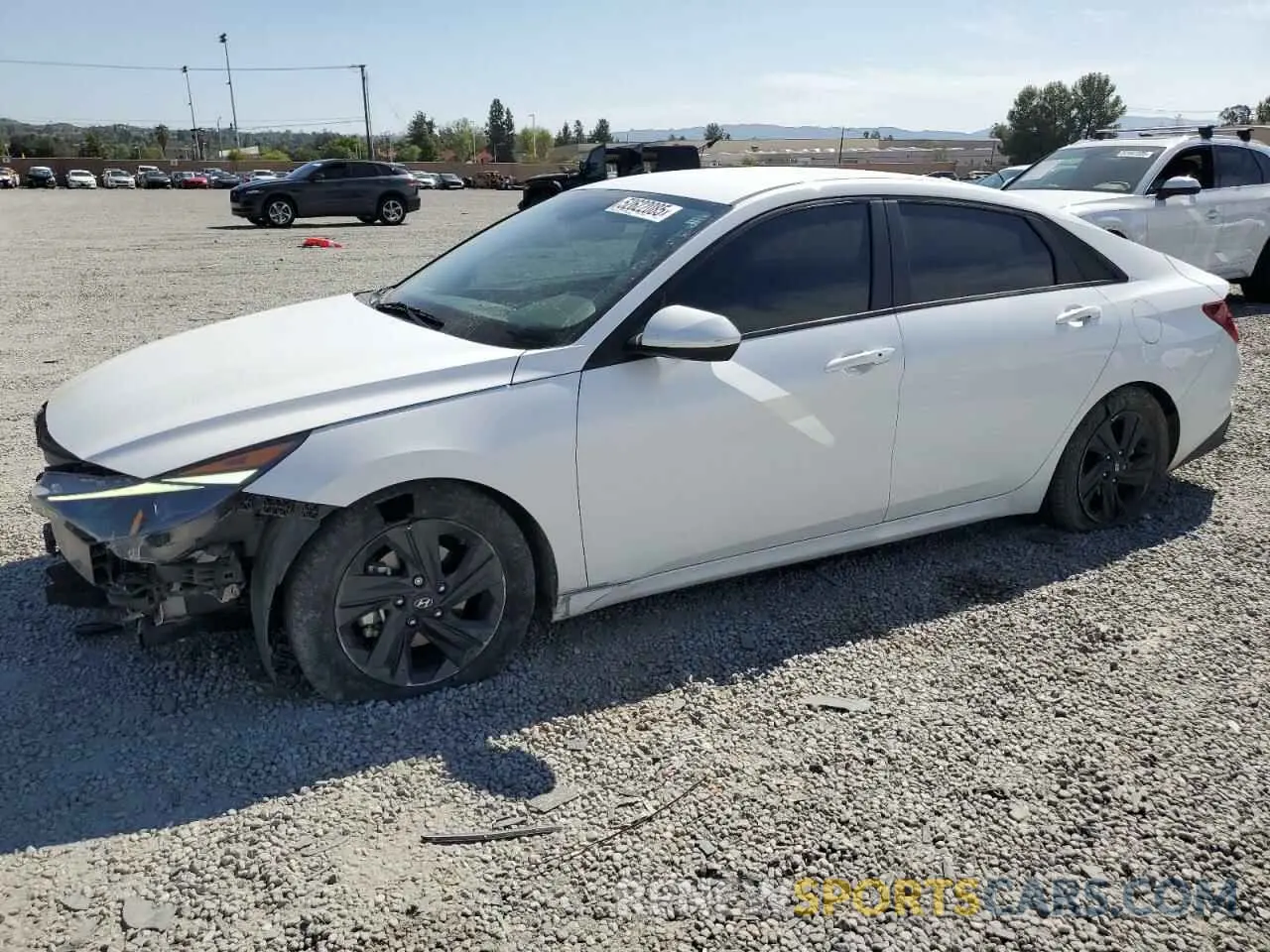 1 Photograph of a damaged car 5NPLS4AG1MH048903 HYUNDAI ELANTRA 2021