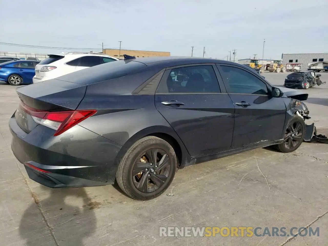 3 Photograph of a damaged car 5NPLS4AG1MH048951 HYUNDAI ELANTRA 2021