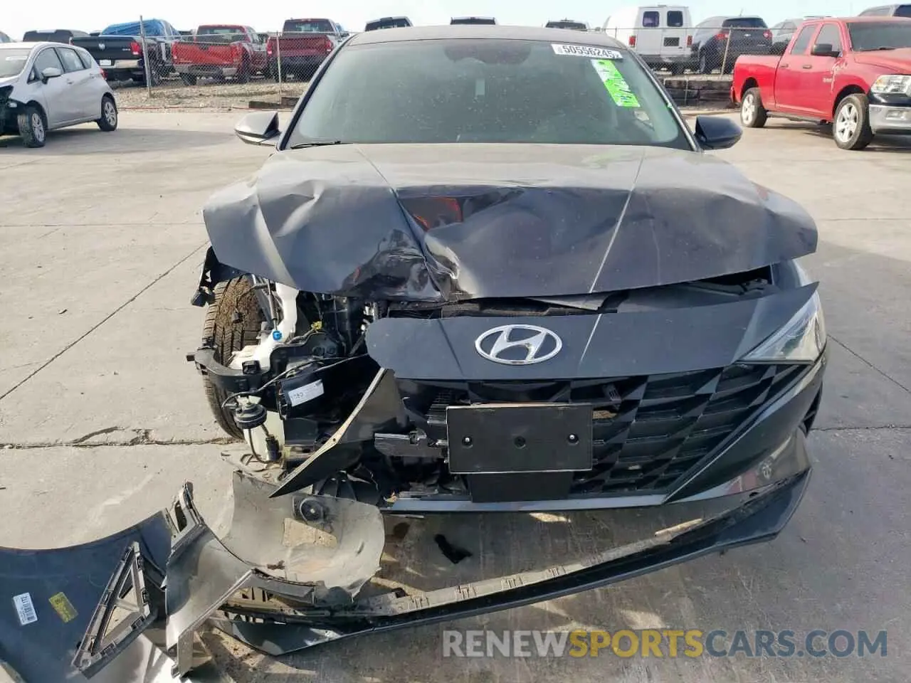 5 Photograph of a damaged car 5NPLS4AG1MH048951 HYUNDAI ELANTRA 2021