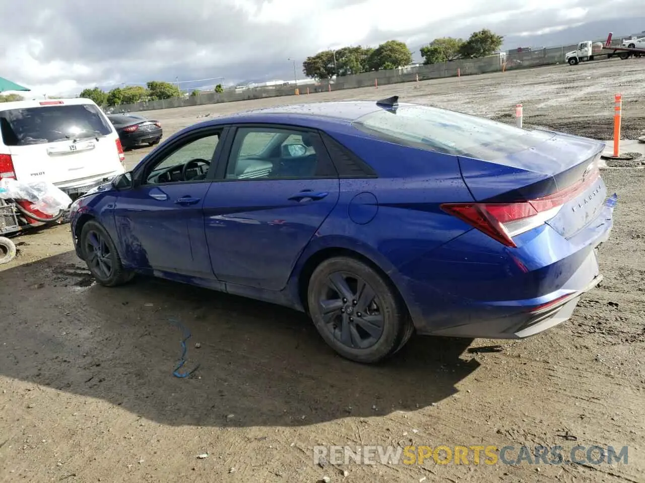 2 Photograph of a damaged car 5NPLS4AG2MH005963 HYUNDAI ELANTRA 2021