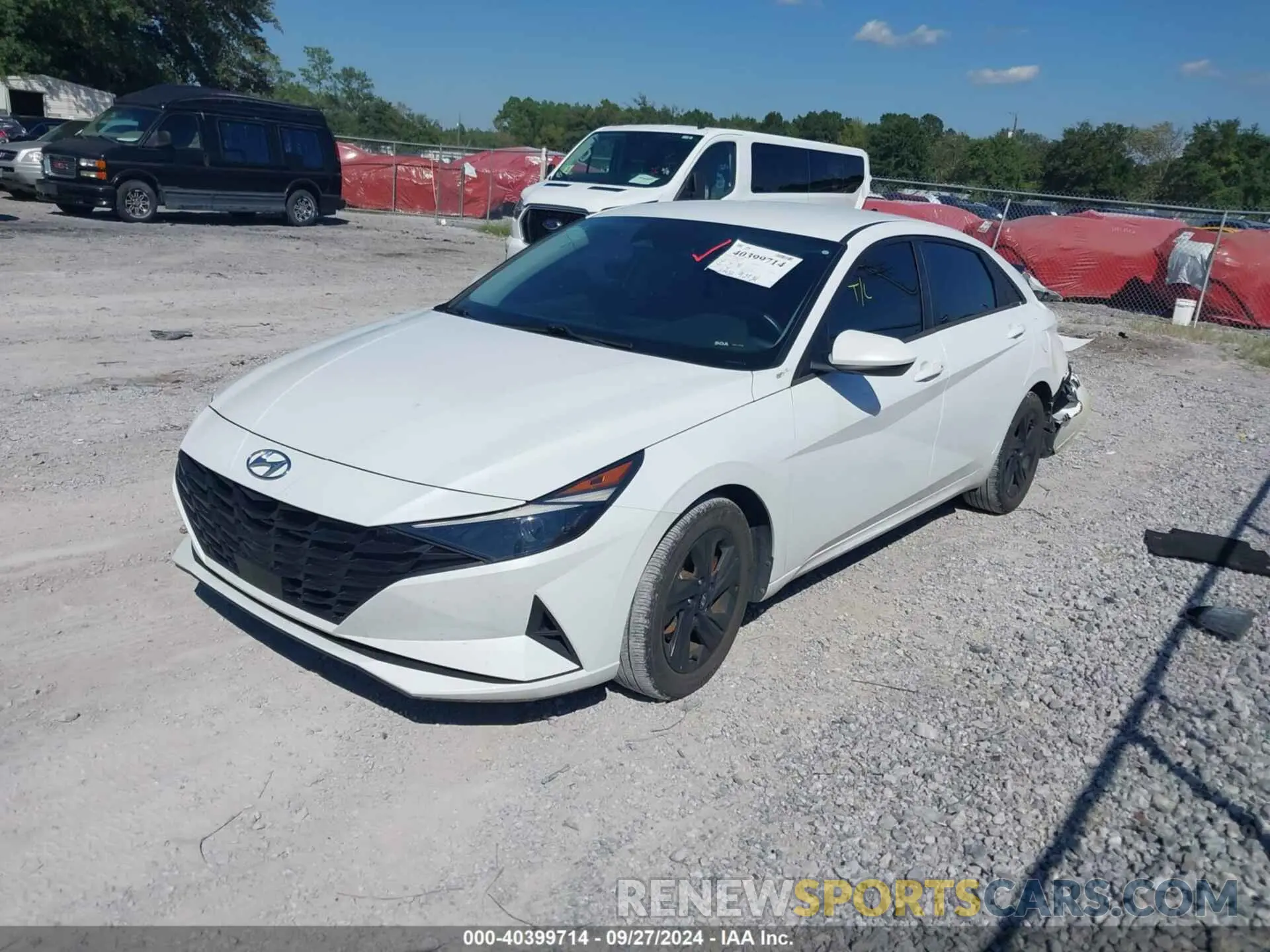 2 Photograph of a damaged car 5NPLS4AG2MH038347 HYUNDAI ELANTRA 2021