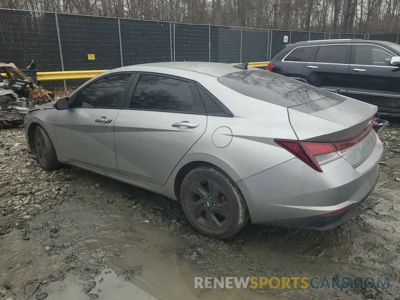 2 Photograph of a damaged car 5NPLS4AG3MH004840 HYUNDAI ELANTRA 2021