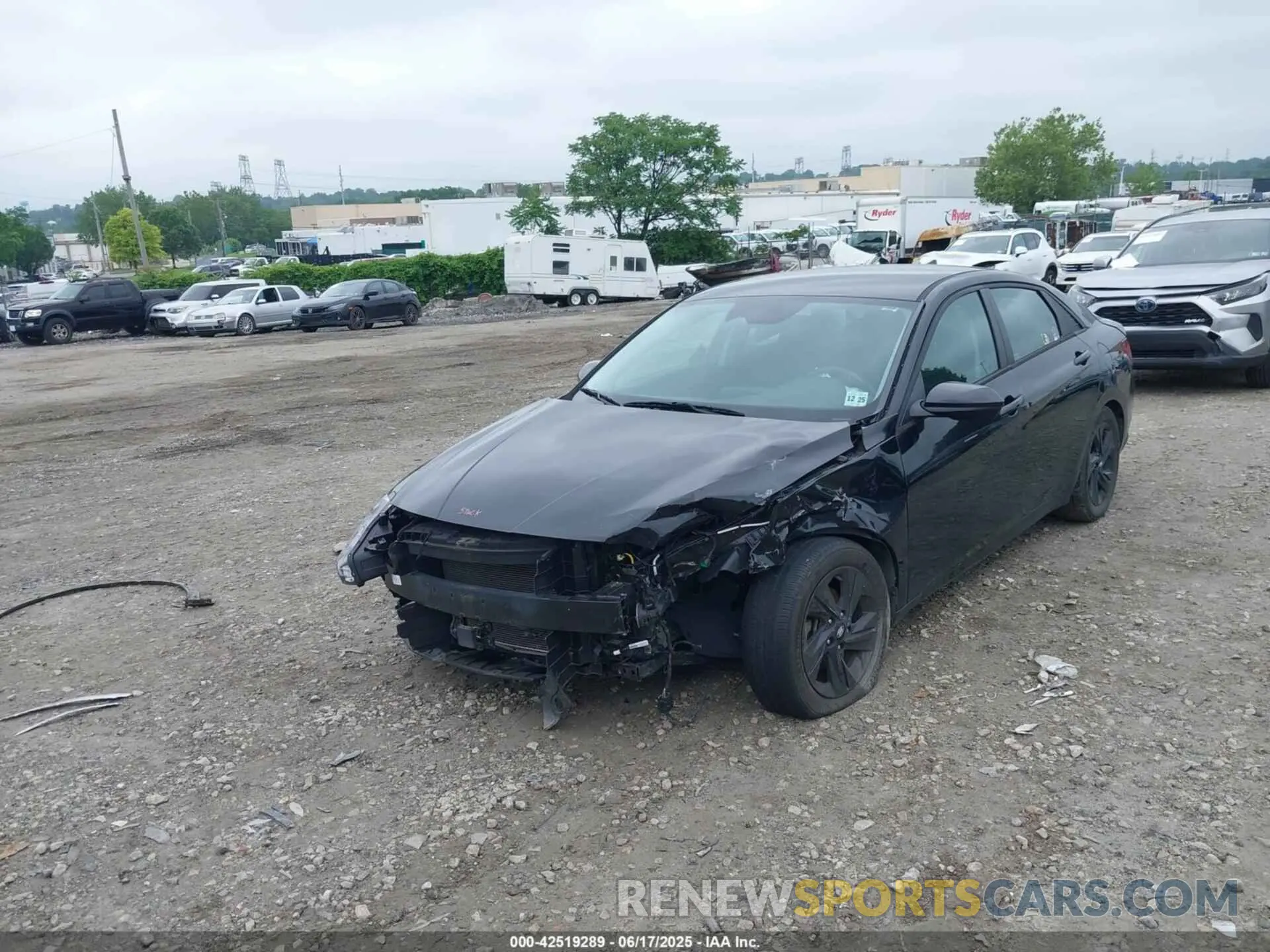 6 Photograph of a damaged car 5NPLS4AG3MH005017 HYUNDAI ELANTRA 2021