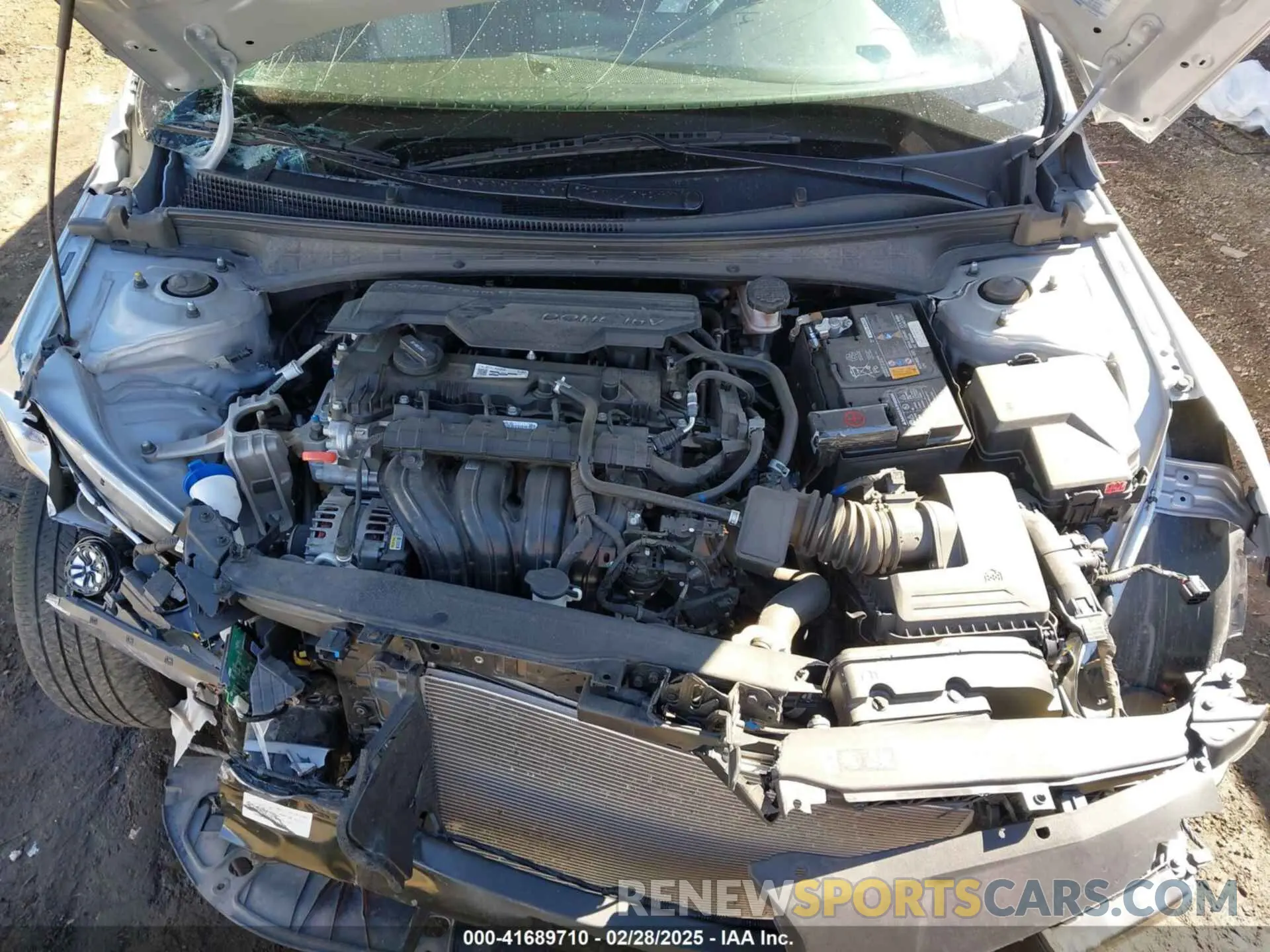 10 Photograph of a damaged car 5NPLS4AG3MH007513 HYUNDAI ELANTRA 2021