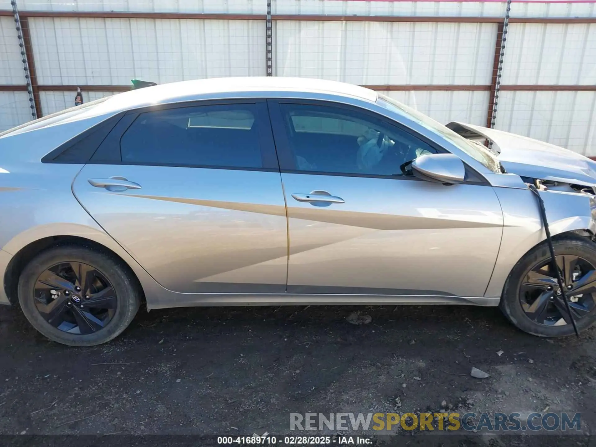 14 Photograph of a damaged car 5NPLS4AG3MH007513 HYUNDAI ELANTRA 2021