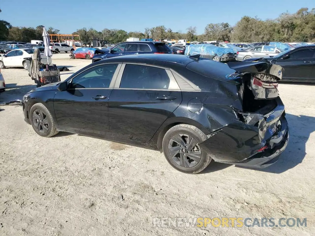 2 Photograph of a damaged car 5NPLS4AG3MH034887 HYUNDAI ELANTRA 2021