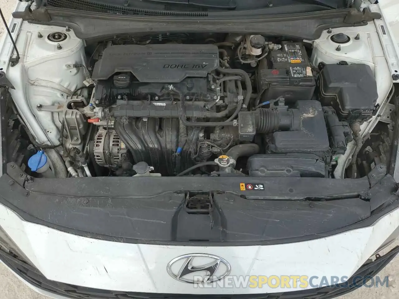 12 Photograph of a damaged car 5NPLS4AG3MH048403 HYUNDAI ELANTRA 2021