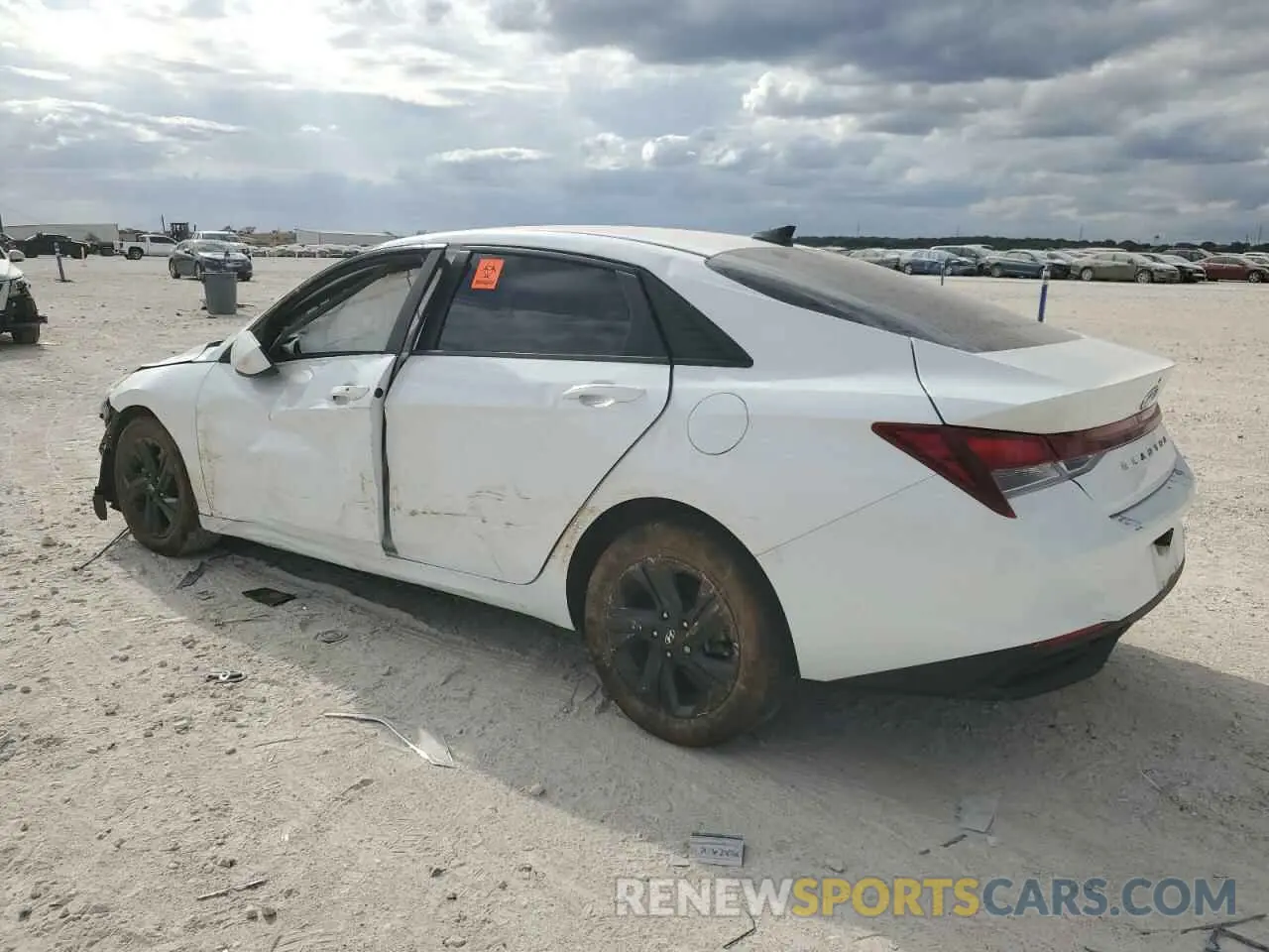 2 Photograph of a damaged car 5NPLS4AG3MH048403 HYUNDAI ELANTRA 2021