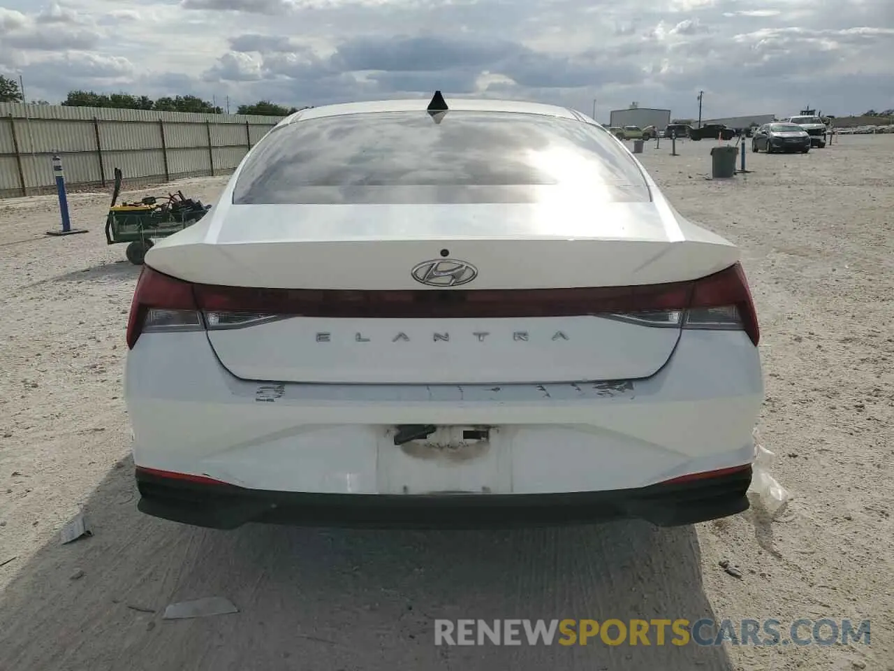 6 Photograph of a damaged car 5NPLS4AG3MH048403 HYUNDAI ELANTRA 2021