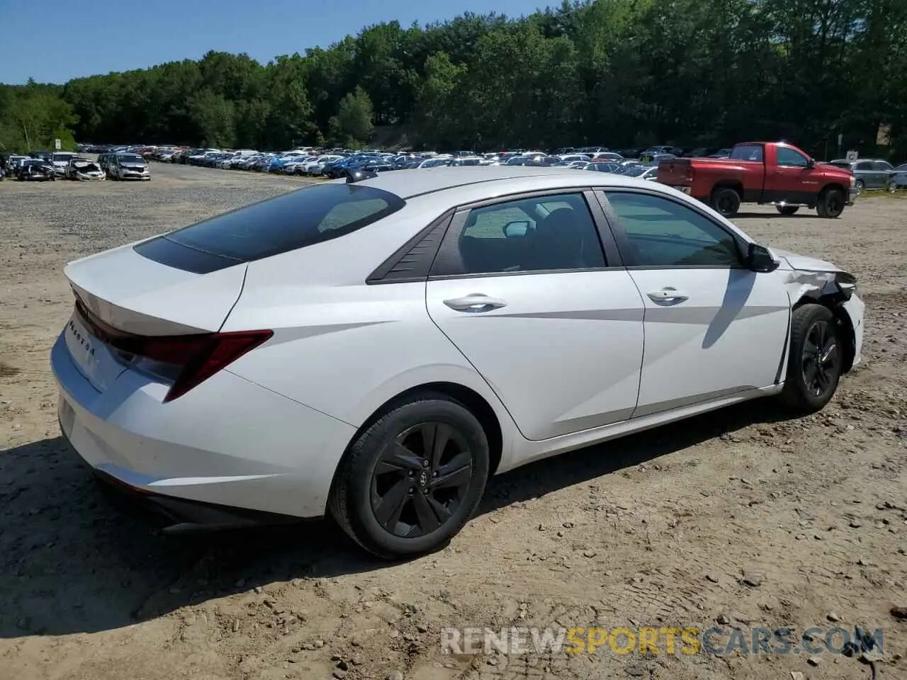 3 Photograph of a damaged car 5NPLS4AG3MH048904 HYUNDAI ELANTRA 2021
