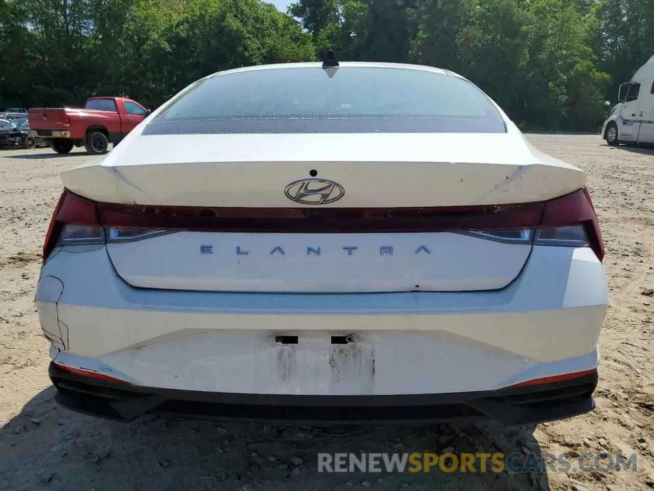 6 Photograph of a damaged car 5NPLS4AG3MH048904 HYUNDAI ELANTRA 2021