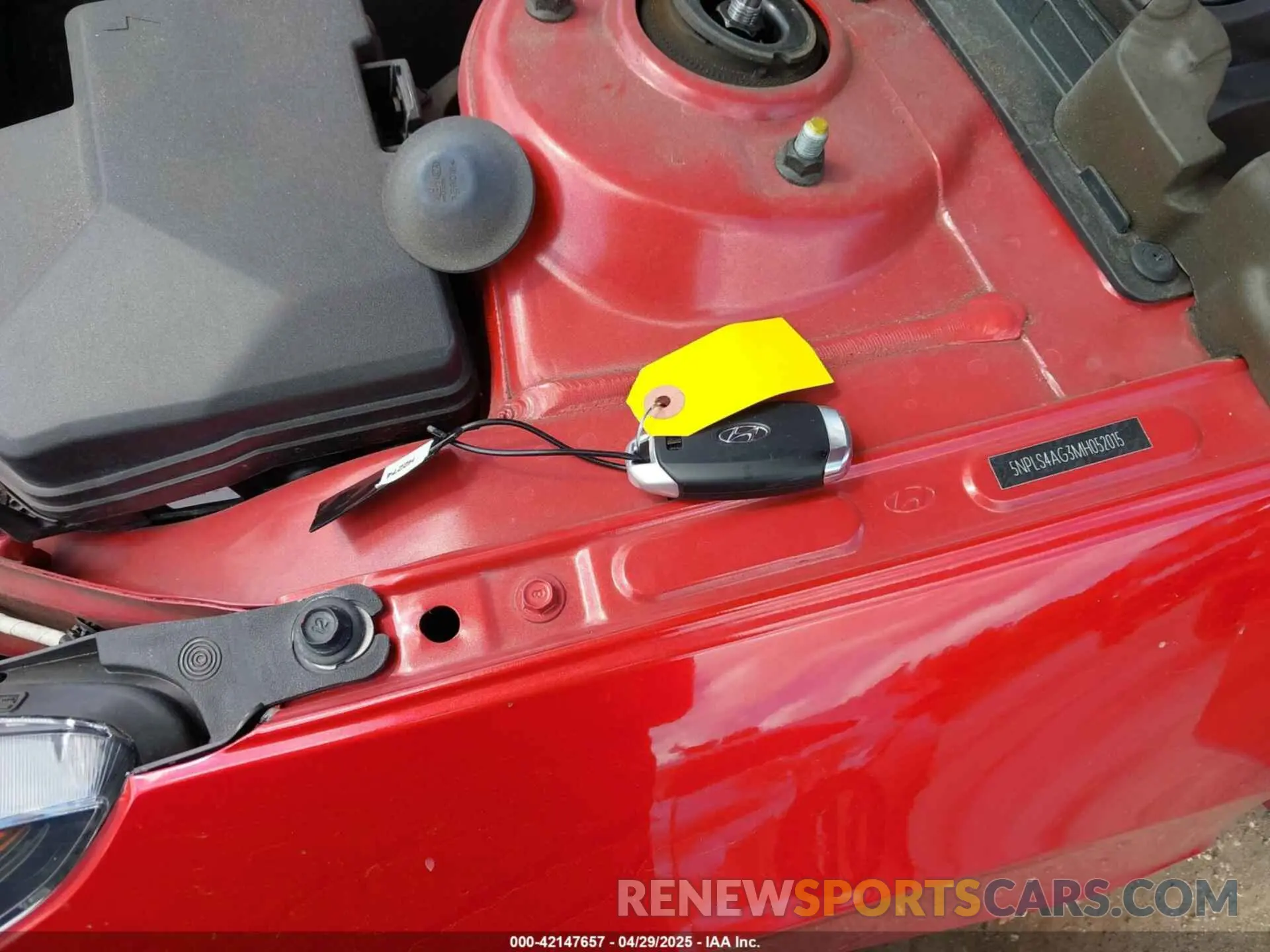 11 Photograph of a damaged car 5NPLS4AG3MH052015 HYUNDAI ELANTRA 2021