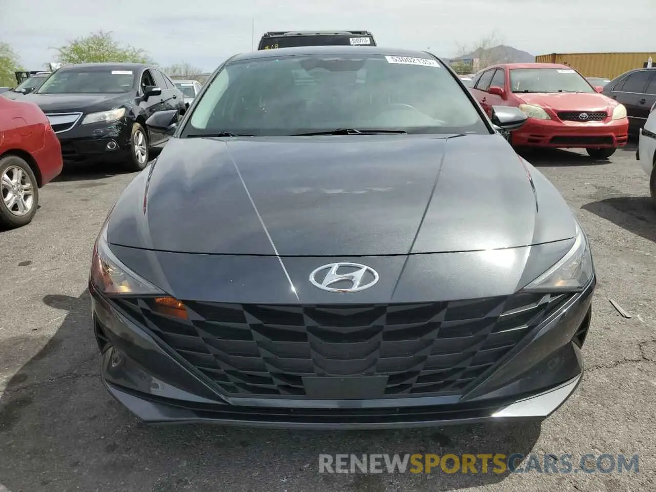 5 Photograph of a damaged car 5NPLS4AG5MH008291 HYUNDAI ELANTRA 2021