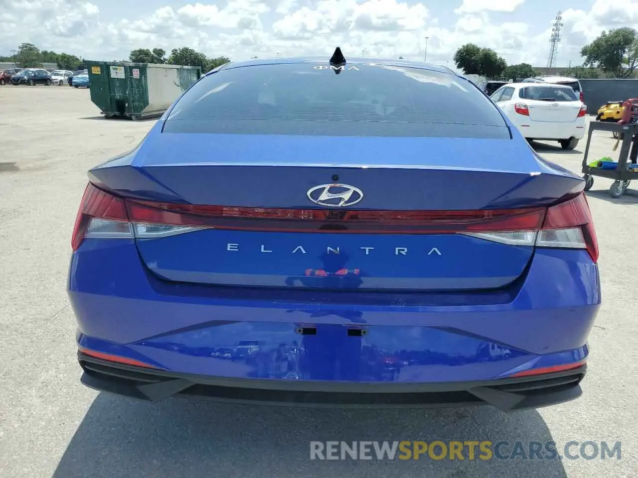 6 Photograph of a damaged car 5NPLS4AG5MH017363 HYUNDAI ELANTRA 2021