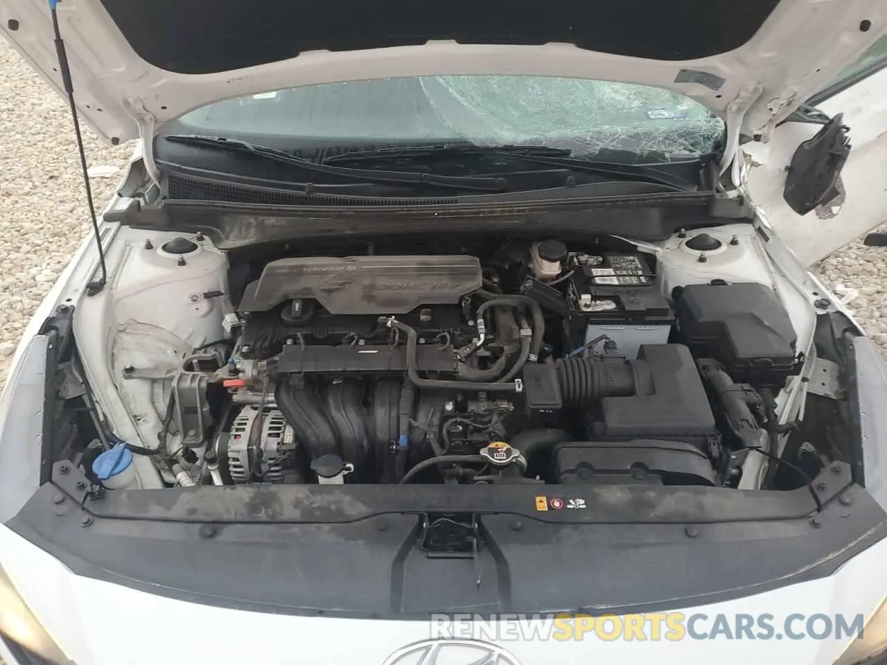 12 Photograph of a damaged car 5NPLS4AG5MH027343 HYUNDAI ELANTRA 2021
