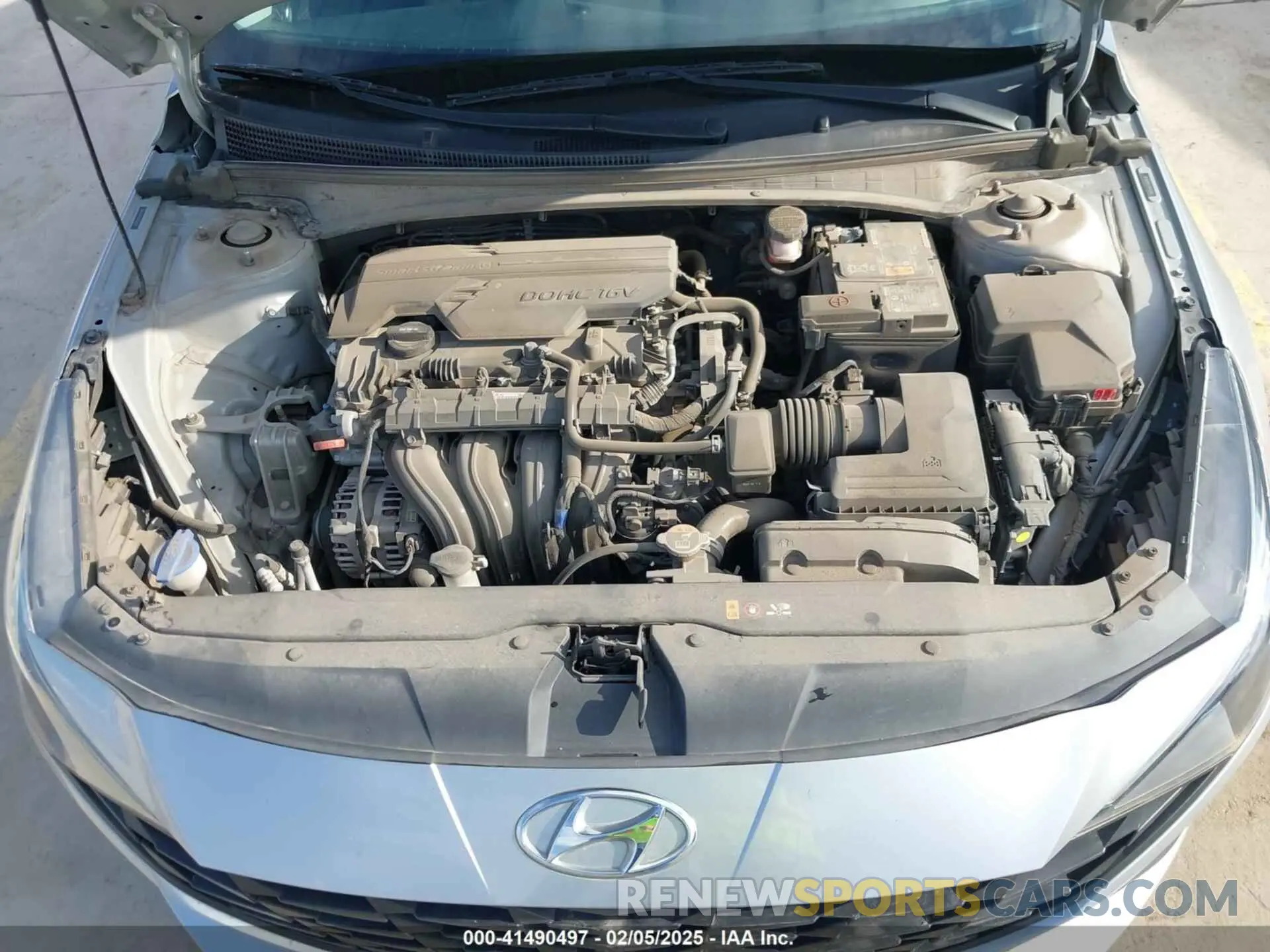 10 Photograph of a damaged car 5NPLS4AG5MH044224 HYUNDAI ELANTRA 2021