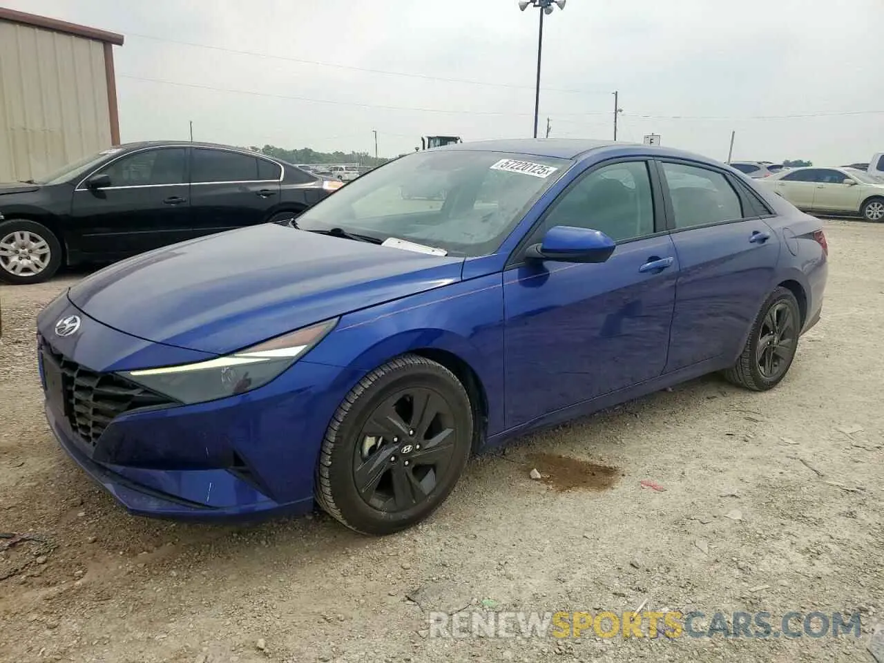 1 Photograph of a damaged car 5NPLS4AG6MH009434 HYUNDAI ELANTRA 2021