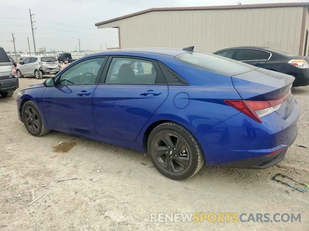 2 Photograph of a damaged car 5NPLS4AG6MH009434 HYUNDAI ELANTRA 2021