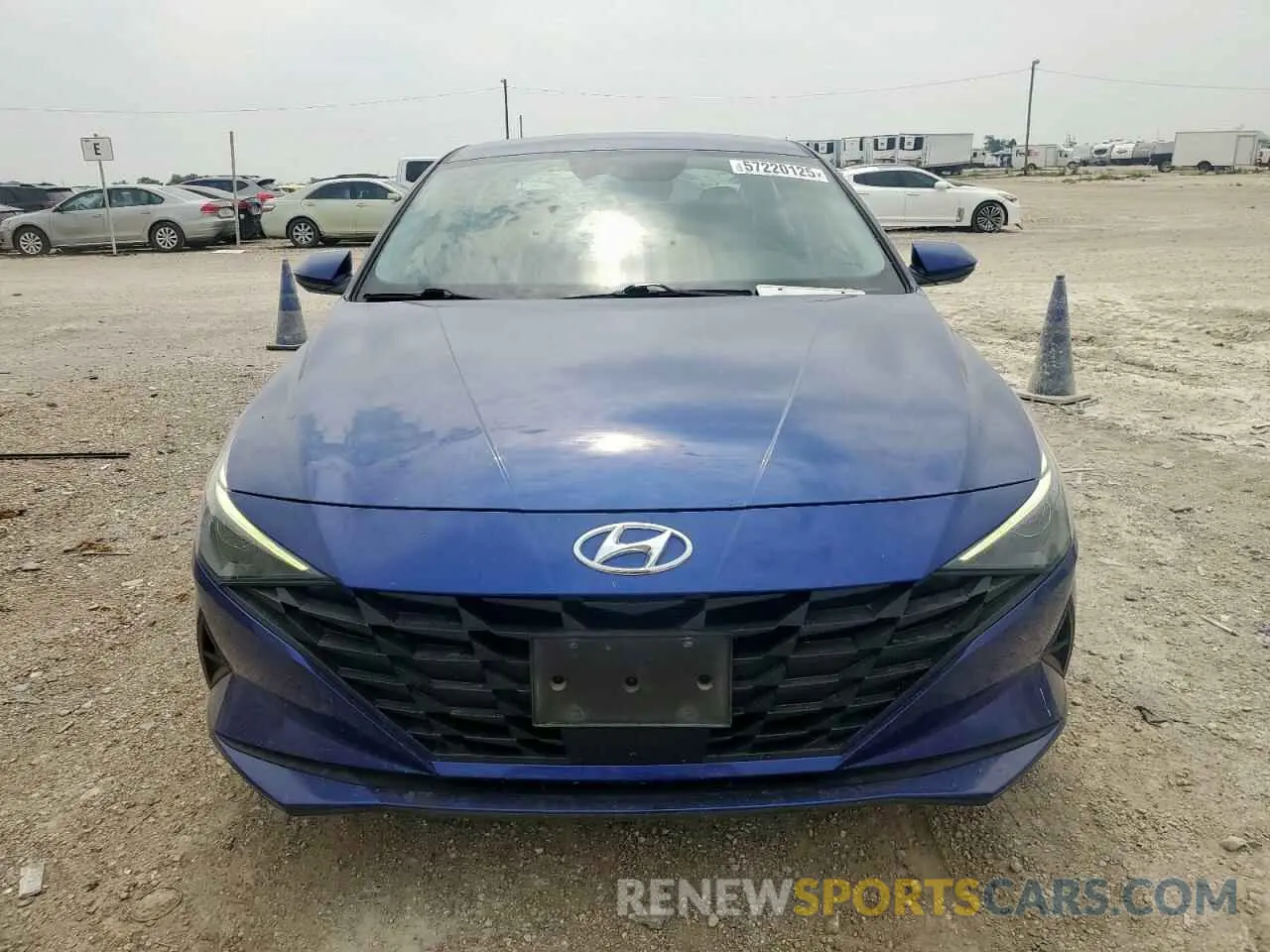 5 Photograph of a damaged car 5NPLS4AG6MH009434 HYUNDAI ELANTRA 2021