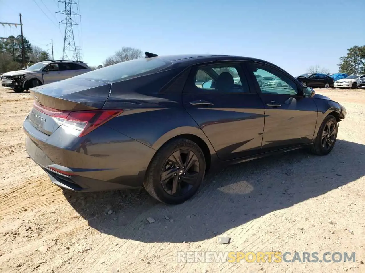 3 Photograph of a damaged car 5NPLS4AG6MH011877 HYUNDAI ELANTRA 2021