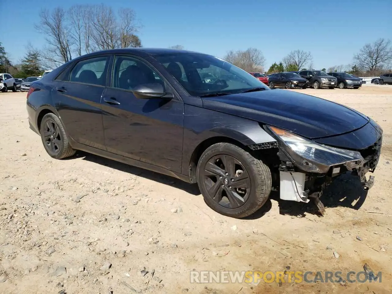 4 Photograph of a damaged car 5NPLS4AG6MH011877 HYUNDAI ELANTRA 2021